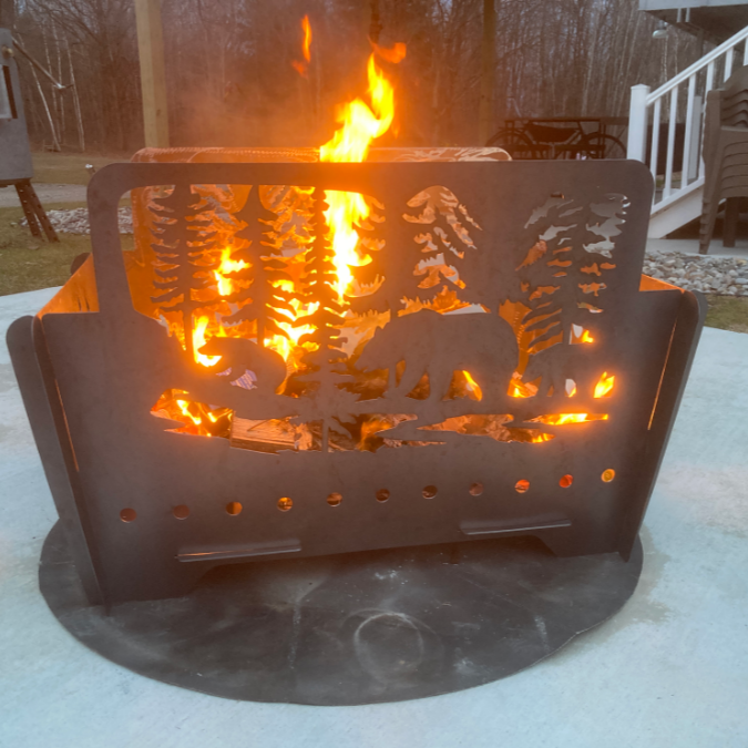 Bear and Claws Firepit